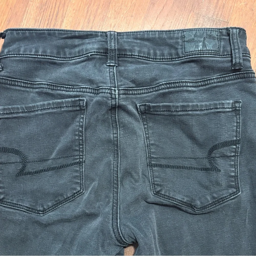 American Eagle Outfitters Women's Black Jeggings Size US 4 Regular - Picture 6 of 11